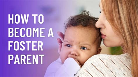 how to become a foster parent.